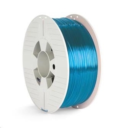 VERBATIM 3D Printer Filament PET-G 1.75mm ,327m, 1000g blue transparent 