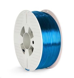 VERBATIM 3D Printer Filament PET-G 2.85mm ,123m, 1000g blue transparent 