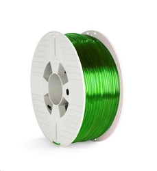 VERBATIM 3D Printer Filament PET-G 2.85mm ,123m, 1000g green transparent 