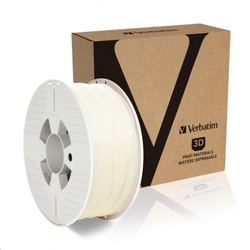 VERBATIM 3D Printer Filament PLA 1,75mm ,335m, 1kg natural transparent (OLD PN 55274) 