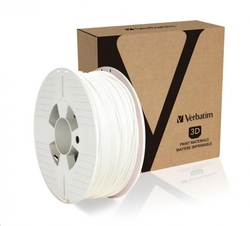 Verbatim filament PLA 2.85mm, 126m, 1kg, bílý