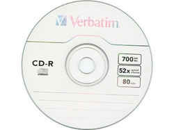 Verbatim CD-R 700MB/80MIN 52x EXTRA PROTECTION 25-SPINDL