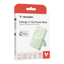 Verbatim Charge 'n' Go, 10 000mAh zelená
