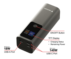 Verbatim Charge 'n' Go Power Bank 27000mAh