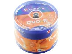 Verbatim DVD-R 4,7GB  16x spindl (50 ks)