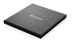 Verbatim Slimline CD/DVD Writer, externí vypalovačka, USB-C