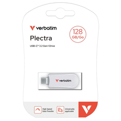 Verbatim Plectra 128GB bílá