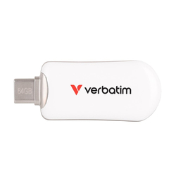 Verbatim Plectra 64GB bílá