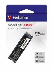 VERBATIM SSD Vi560 S3 M.2 256GB SATA III, W 560/ R 520MB/s