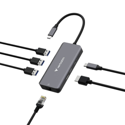 Verbatim USB-C Essentials Multiport Hub 6 Port (LAN)