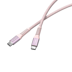 Verbatim USB-C->C magnetický kabel Sync & Charge 100W růžový