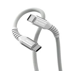 Verbatim USB kabel USB C samec - USB C samec, 100W, 1.2m, magnetický, šedý, box, 31854