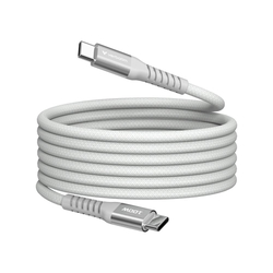 Verbatim USB-C->C magnetický kabel Sync & Charge 100W šedý