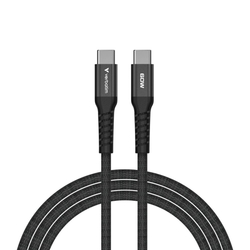 Verbatim USB kabel USB C samec - USB C samec, 60W, 1.2m, magnetický, černý, box, 31859