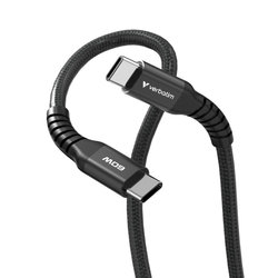 Verbatim USB kabel USB C samec - USB C samec, 60W, 1.2m, magnetický, černý, box, 31859