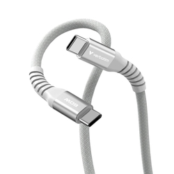 Verbatim USB kabel USB C samec - USB C samec, 60W, 1.2m, magnetický, šedý, box, 31850