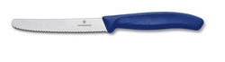 Victorinox nůž na rajčata modrý, kulatá špička