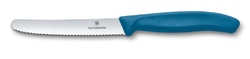 Victorinox Nůž na rajčata Swiss Classic 11 cm modrý 