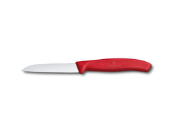 Victorinox Nůž na zeleninu plast červený, 8 cm