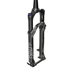 Vidlice RockShox Pike DJ - 26" 15x100 Solo Air 100 lesklá černá, zavírání z nohy vidlice,