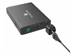 Viking power banka NF130W s výstupem 220 V, 64000 mAh, černá