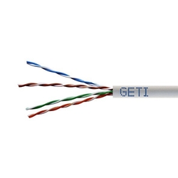 Vodič Geti UTP Cat.5e drát (305m)