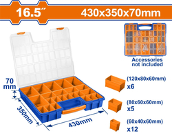 Wadfow Organizér plastový 430x350x70mm 16.5"