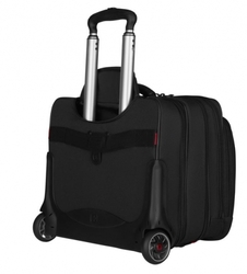 WENGER PATRIOT - 17" dvojitá business brašna na kolečkách, černá