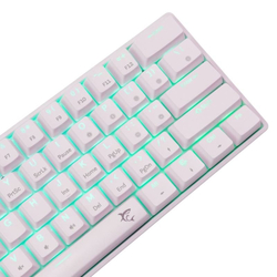 White Shark SHINOBI 2, bílá (US + hnědé switche)