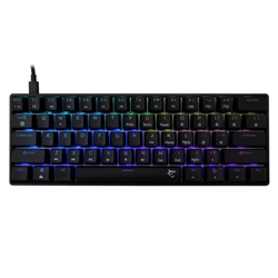 White Shark SHINOBI 2, černá (US + modré switche)