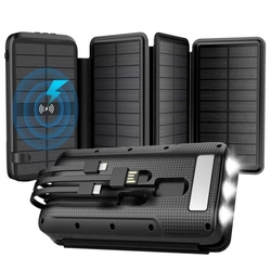 Wodasport® SOLARWINGS OUTDOOR ADVENTURE™ T16P4, 16000 MAH, 4 X SOLAR PANEL 1.2AH