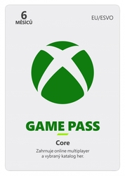 XBOX - Game Pass Core - předplatné na 6 měsíců (EuroZone)
