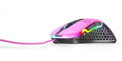 XTRFY Gaming Mouse M4 RGB, růžová