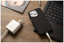 Zadní kryt FIXED MagFlow s podporou MagSafe pro Apple iPhone 15 Pro, černý