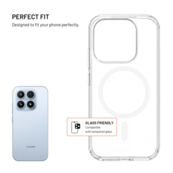 Zadní kryt FIXED MagPure s podporou Magsafe pro Xiaomi 17, čirý