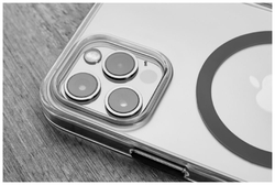 Zadní kryt FIXED MagPurity s podporou Magsafe pro Apple iPhone 16e, čirý