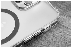 Zadní kryt FIXED MagPurity s podporou Magsafe pro Apple iPhone 16e, čirý