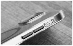Zadní kryt FIXED MagPurity s podporou Magsafe pro Apple iPhone 16e, čirý
