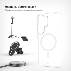 Zadní kryt FIXED MagShell s MagSafe pro Samsung Galaxy S26 Ultra, čirý