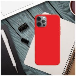 Zadní pogumovaný kryt FIXED Story pro POCO X5 Pro 5G, červený