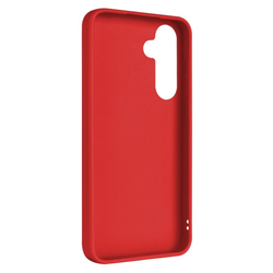 Zadní pogumovaný kryt FIXED Story pro Samsung Galaxy A35 5G, červený