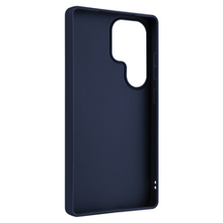 Zadní pogumovaný kryt FIXED Story pro Samsung Galaxy S25 Ultra, modrý
