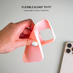 Zadní pogumovaný kryt FIXED Story pro Xiaomi 17, růžový