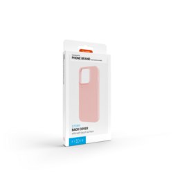 Zadní pogumovaný kryt FIXED Story pro Xiaomi 17, růžový