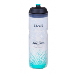 Zefal lahev Arctica 75 new stříbrná-caribean green