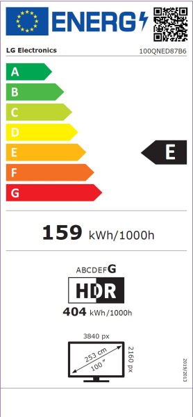100" LG 100QNED87B6 (2026)
