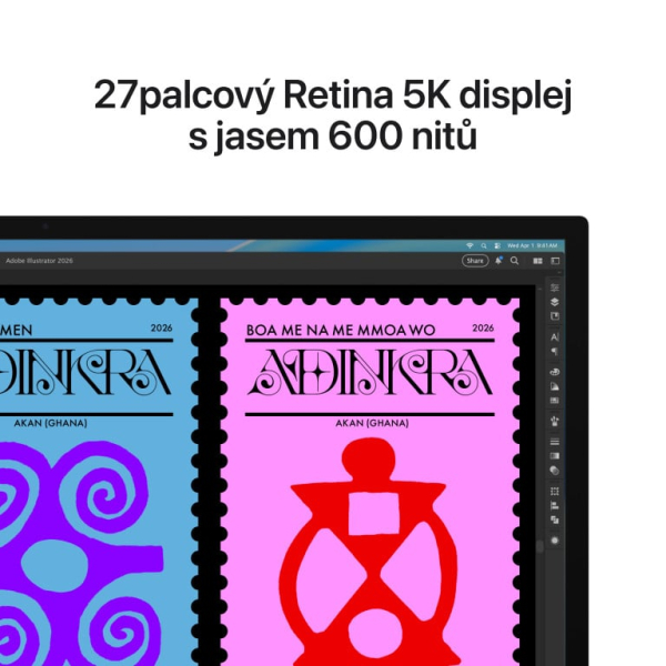 27" Apple Studio Display - Standard Glass - Adaptér držáku VESA