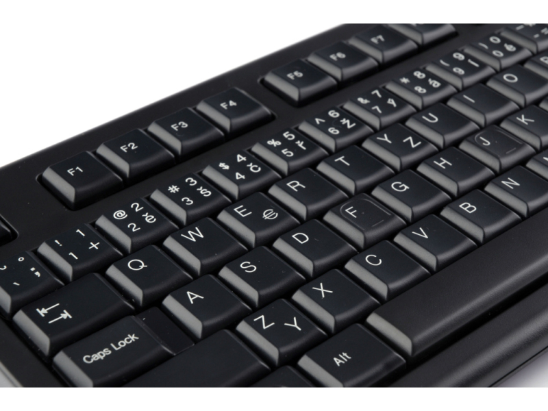 A4Tech set klávesnice s myší 7100N, bezdrátový, CZ/SK