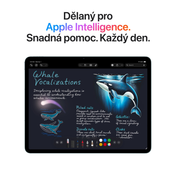 Apple iPad Air M4 13" Wi-Fi + Cellular 128GB, šedá