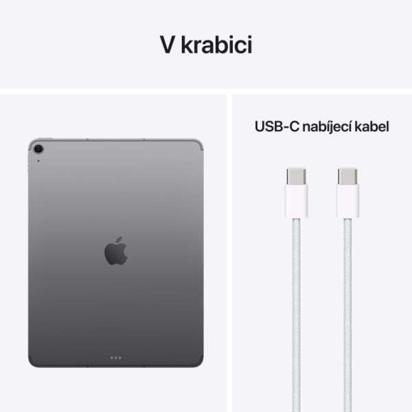 Apple iPad Air M4 13" Wi-Fi + Cellular 128GB, šedá